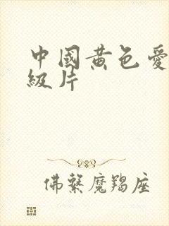 中国黄色爱情一级片