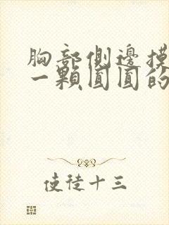 胸部侧边摸到有一颗圆圆的东西