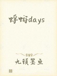 蜉蝣days