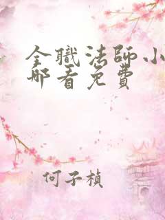 全职法师小说在哪看免费