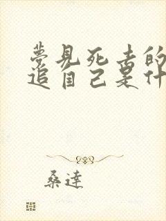 梦见死去的亲人追自己是什么征兆