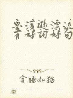 鲁滨逊漂流记所有好词好句