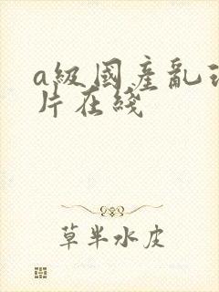 a级国产乱理伦片在线