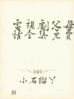 电视剧父母的爱情全集免费播放