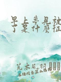 早上梦见被蛇咬了是什么征兆女