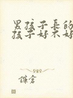 男孩子长的像女孩子好不好