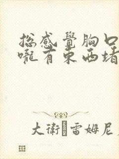 总感觉胸口到喉咙有东西堵着