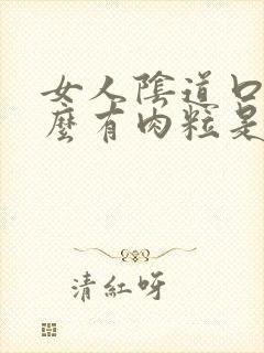 女人阴道口为什么有肉粒是什么原因