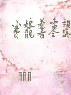 小娘惹电视剧免费观看全集