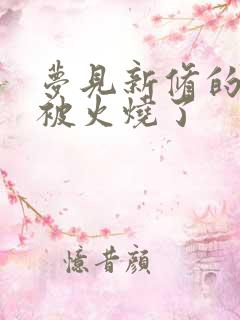 梦见新修的房子被火烧了