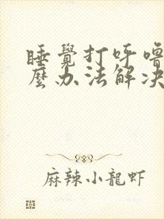 睡觉打呼噜有什么办法解决吗女