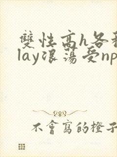 双性高h各种play浪荡受np