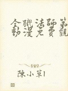 全职法师第三季动漫免费观看完整版在线观看