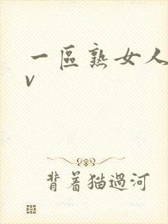 一区熟女人妻av