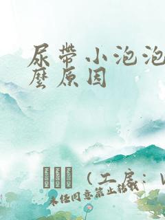 尿带小泡泡是什么原因