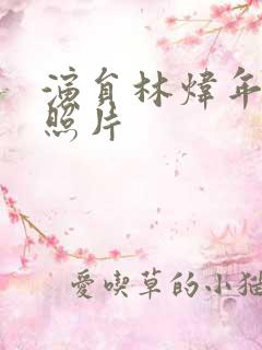 演员林炜年轻时照片