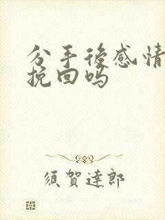 分手后感情还能挽回吗