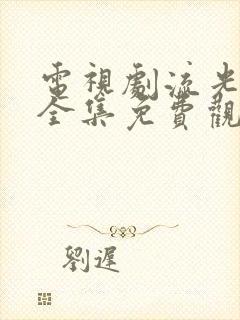 电视剧流光之下全集免费观看