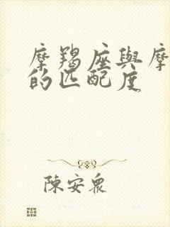 摩羯座与摩羯座的匹配度