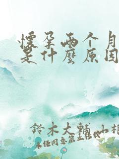 怀孕两个月漏尿是什么原因造成的