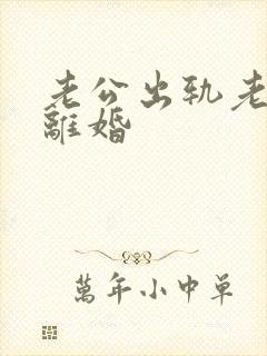 老公出轨老婆要离婚