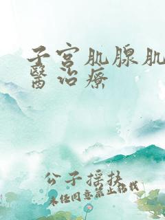 子宫肌腺肌症中医治疗