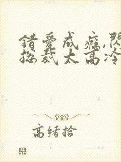 错爱成瘾,闪婚总裁太高冷