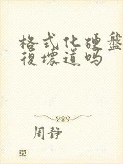 格式化硬盘能修复坏道吗