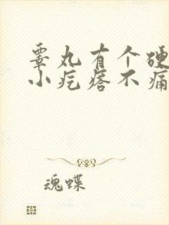 睾丸有个硬硬的小疙瘩不痛不痒