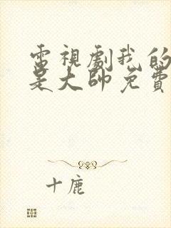 电视剧我的姐姐是大帅免费观看