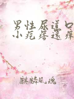 男性尿道口上起小疙瘩还痒