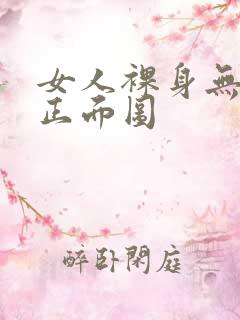 女人裸身无遮挡正面图