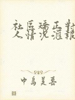 社区矫正对象个人情况汇报表