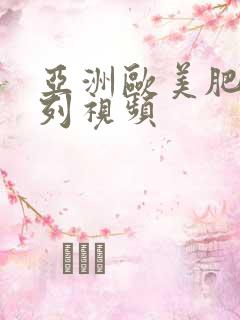 亚洲欧美肥熟系列视频