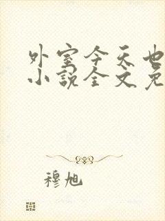 外室今天也摸鱼小说全文免费阅读