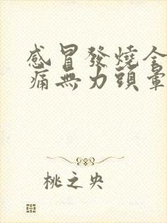 感冒发烧全身酸痛无力头晕