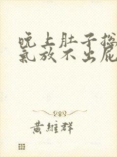 晚上肚子总是胀气放不出屁