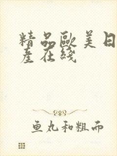 精品欧美日韩国产在线