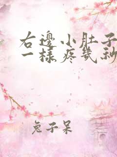 右边小肚子针扎一样疼几秒钟