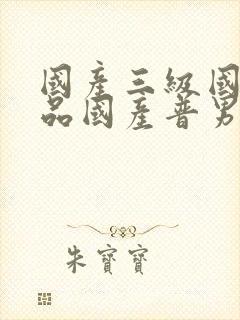 国产三级国产精品国产普男