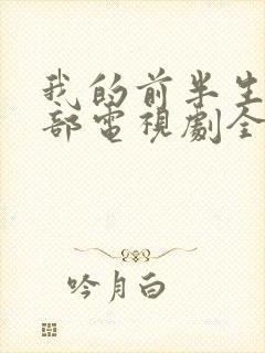 我的前半生第一部电视剧全集免费观看