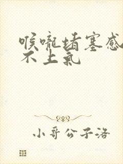 喉咙堵塞感觉喘不上气