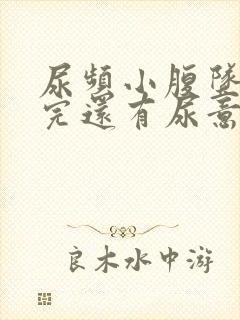 尿频小腹坠胀尿完还有尿意挂什么科