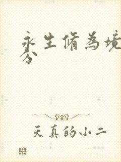 永生修为境界划分