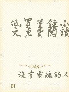 低买实录小说全文免费阅读最新章节