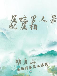 属蛇男人最佳婚配属相