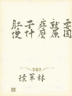 肚子疼就要拉大便什么原因