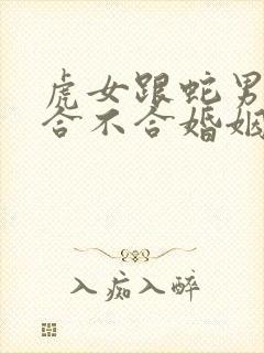 虎女跟蛇男属相合不合婚姻