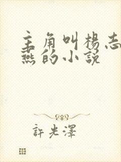 主角叫杨志诚徐燕的小说