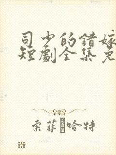 司少的错嫁新娘短剧全集免费版